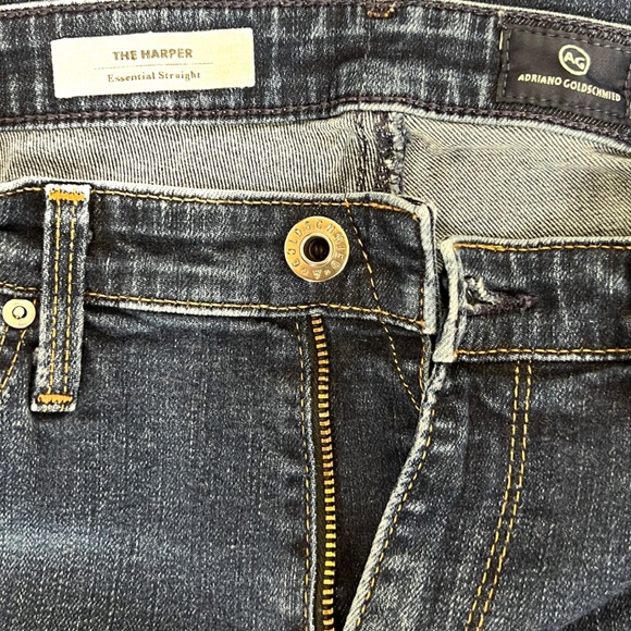 AG Adriano Goldschmied The Harper Essential Straight Jeans 27R - Picture 9 of 12